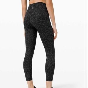 Lululemon Wunder Under High-Rise Tight 25" *Full-On Luxtreme, Size 8
